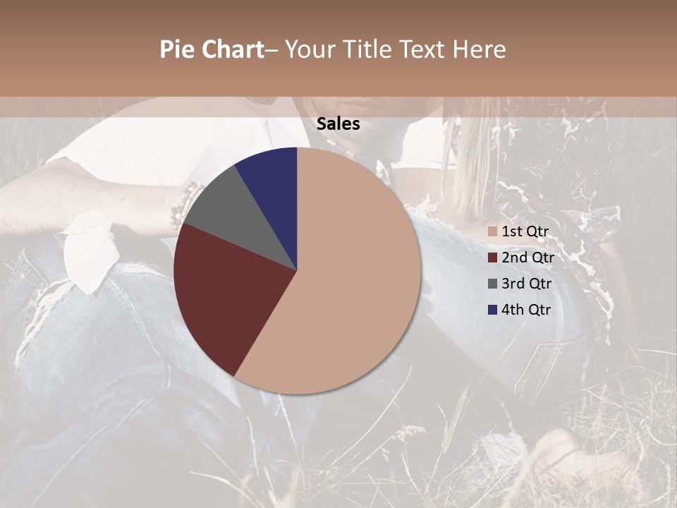 Hippie Couple PowerPoint Template