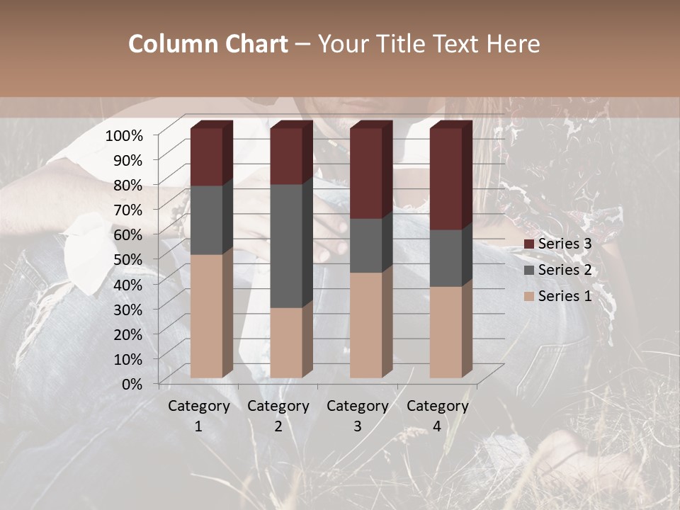 Hippie Couple PowerPoint Template