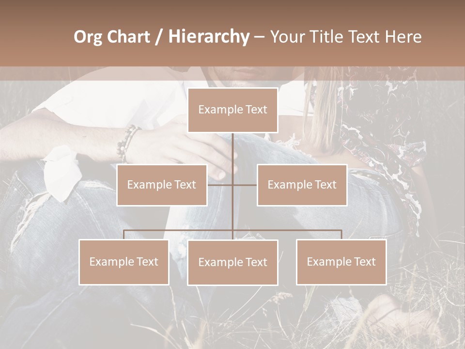 Hippie Couple PowerPoint Template