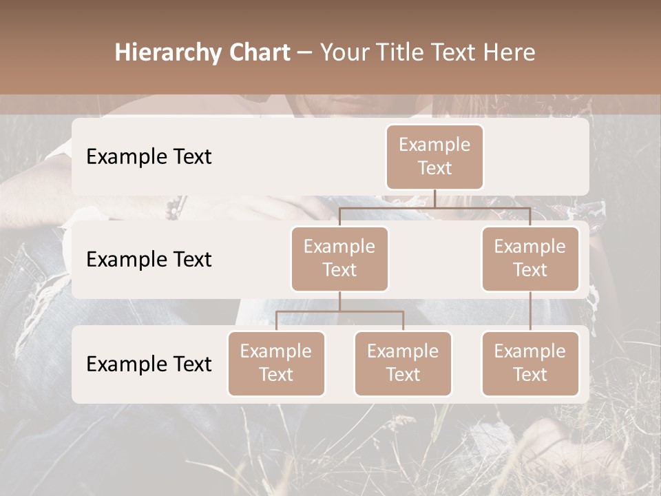 Hippie Couple PowerPoint Template