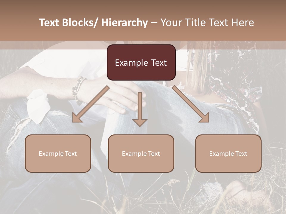 Hippie Couple PowerPoint Template