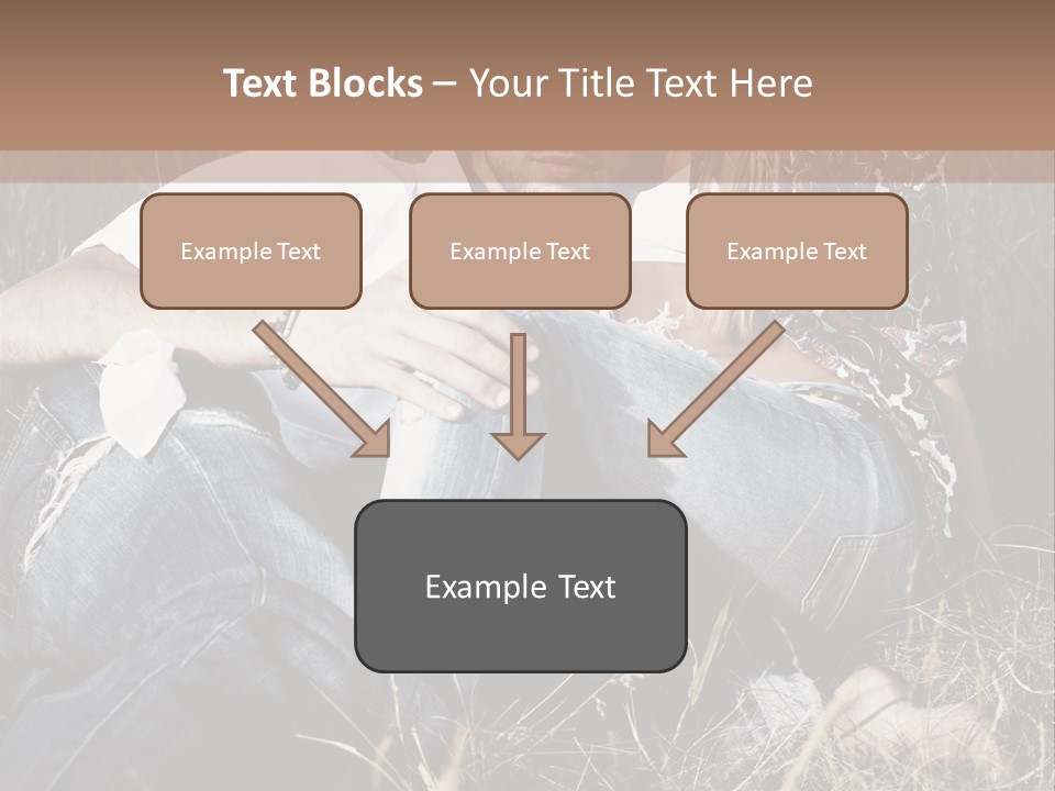 Hippie Couple PowerPoint Template