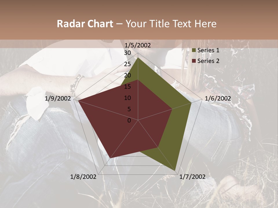 Hippie Couple PowerPoint Template