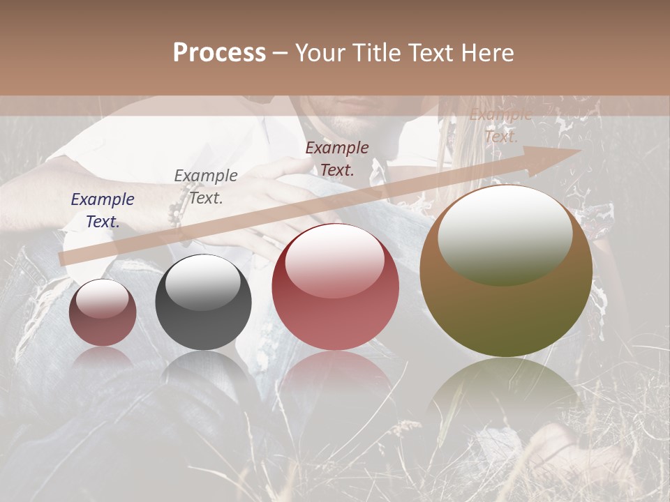 Hippie Couple PowerPoint Template