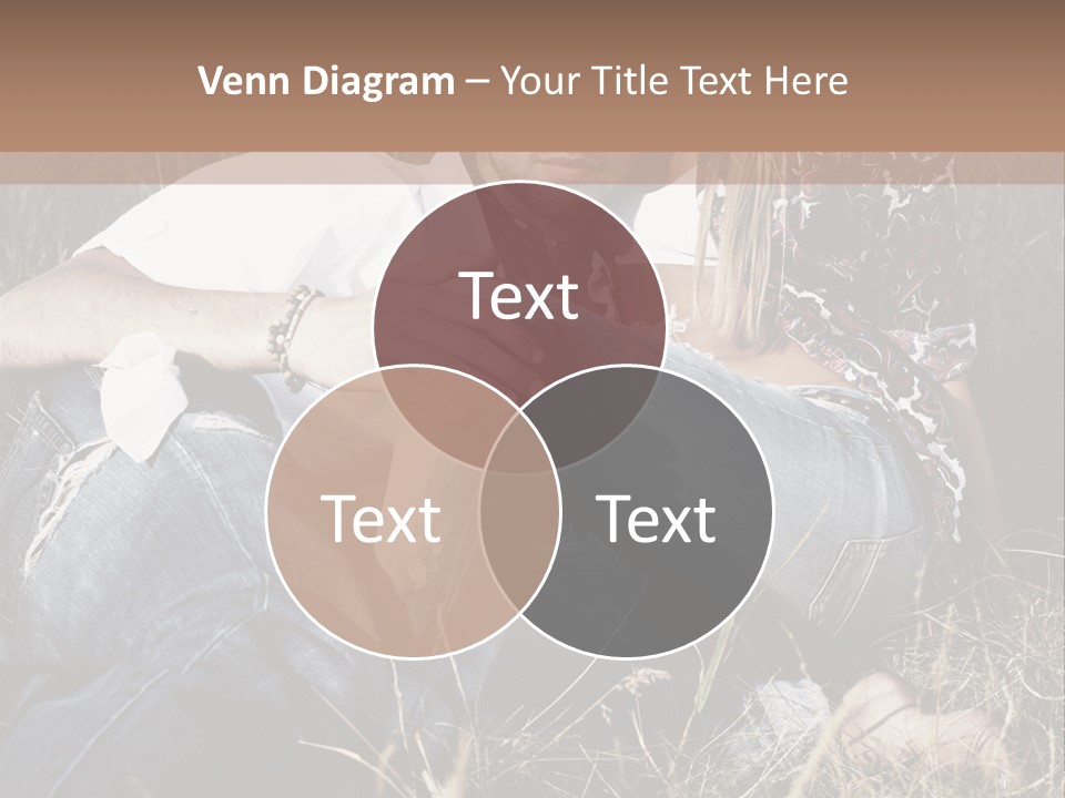 Hippie Couple PowerPoint Template