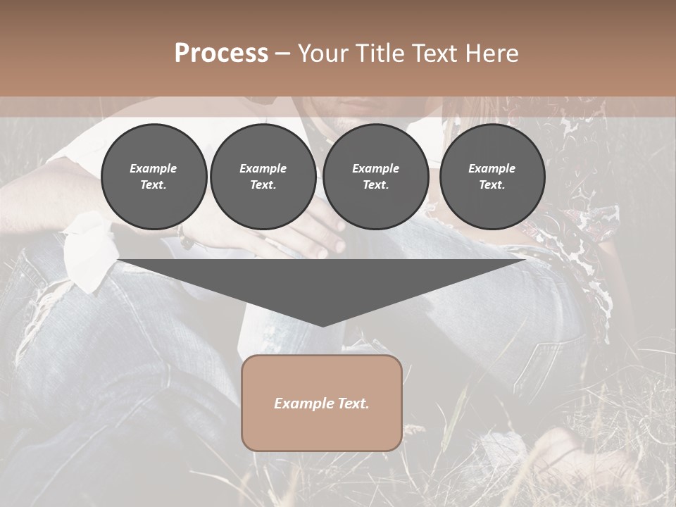 Hippie Couple PowerPoint Template