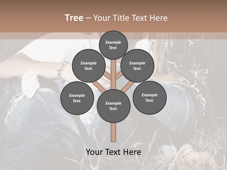 Hippie Couple PowerPoint Template