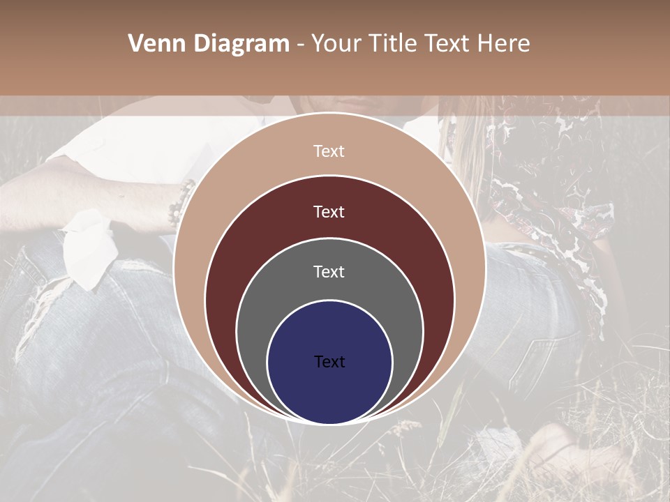 Hippie Couple PowerPoint Template