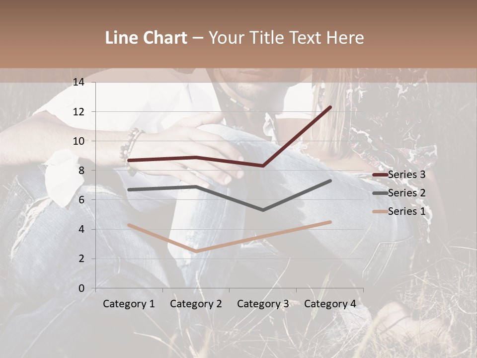 Hippie Couple PowerPoint Template