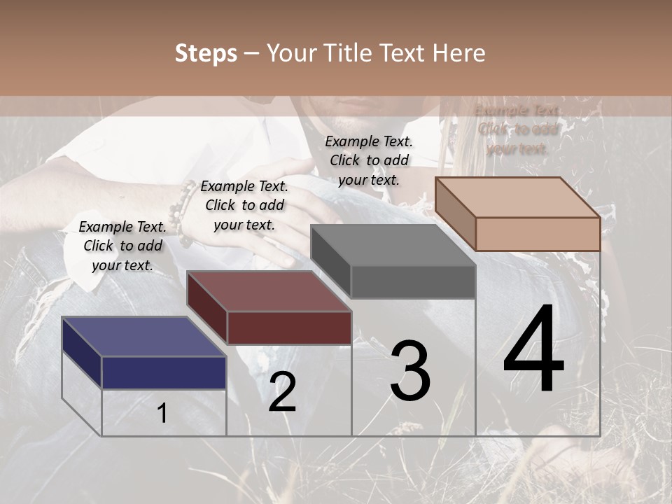Hippie Couple PowerPoint Template