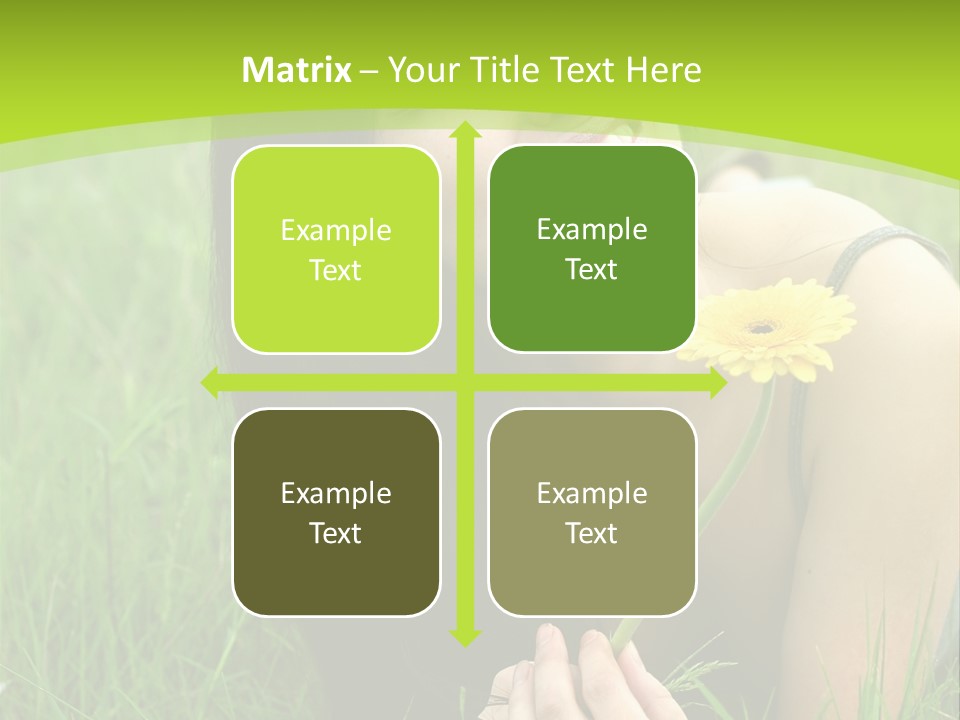 Care Y Girl PowerPoint Template