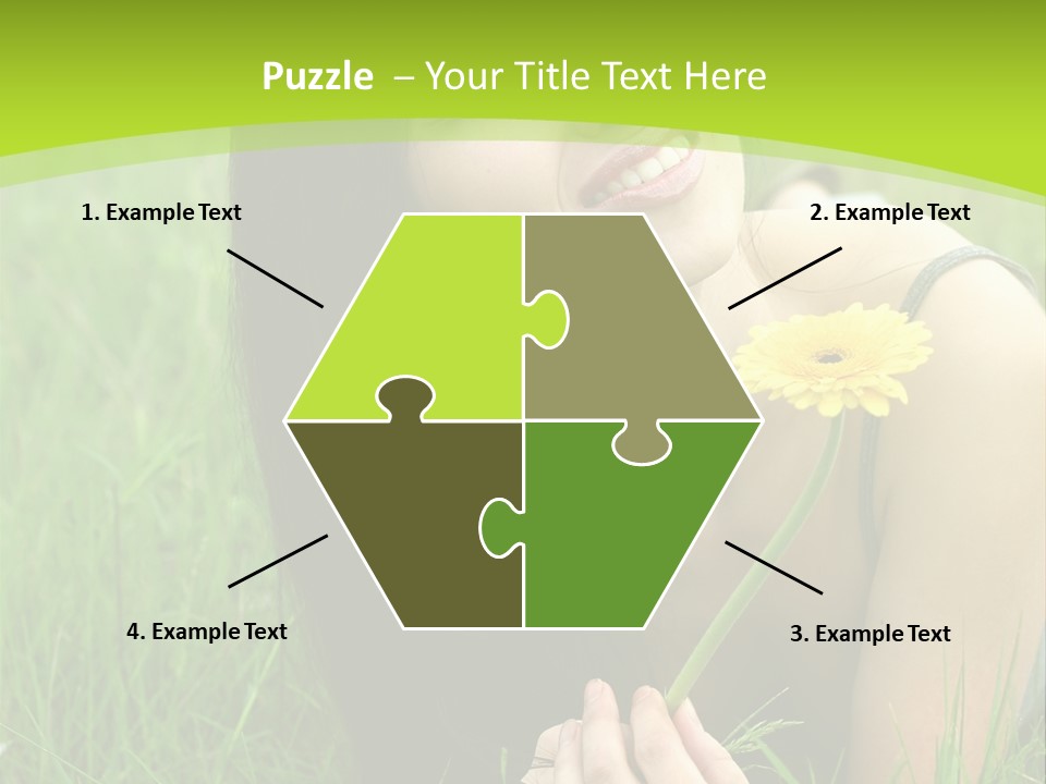 Care Y Girl PowerPoint Template