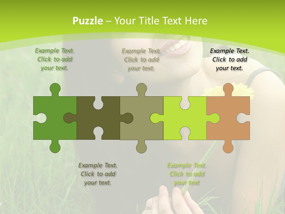 Care Y Girl PowerPoint Template