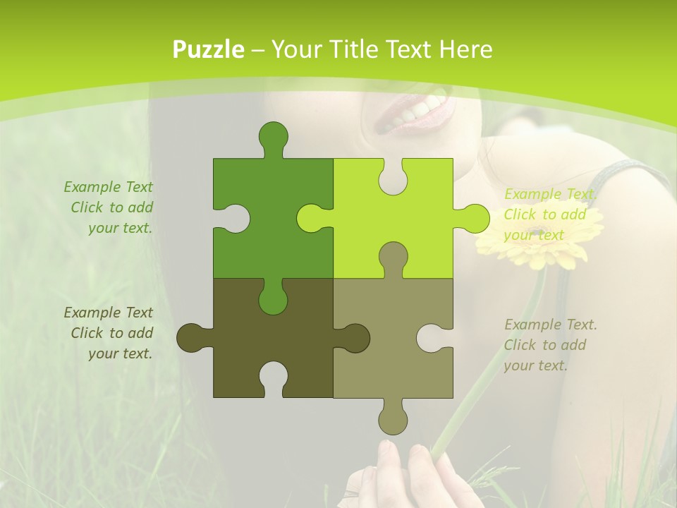 Care Y Girl PowerPoint Template