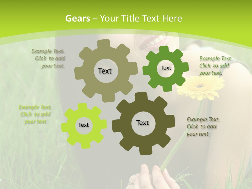 Care Y Girl PowerPoint Template