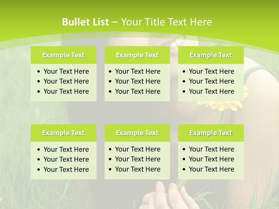 Care Y Girl PowerPoint Template