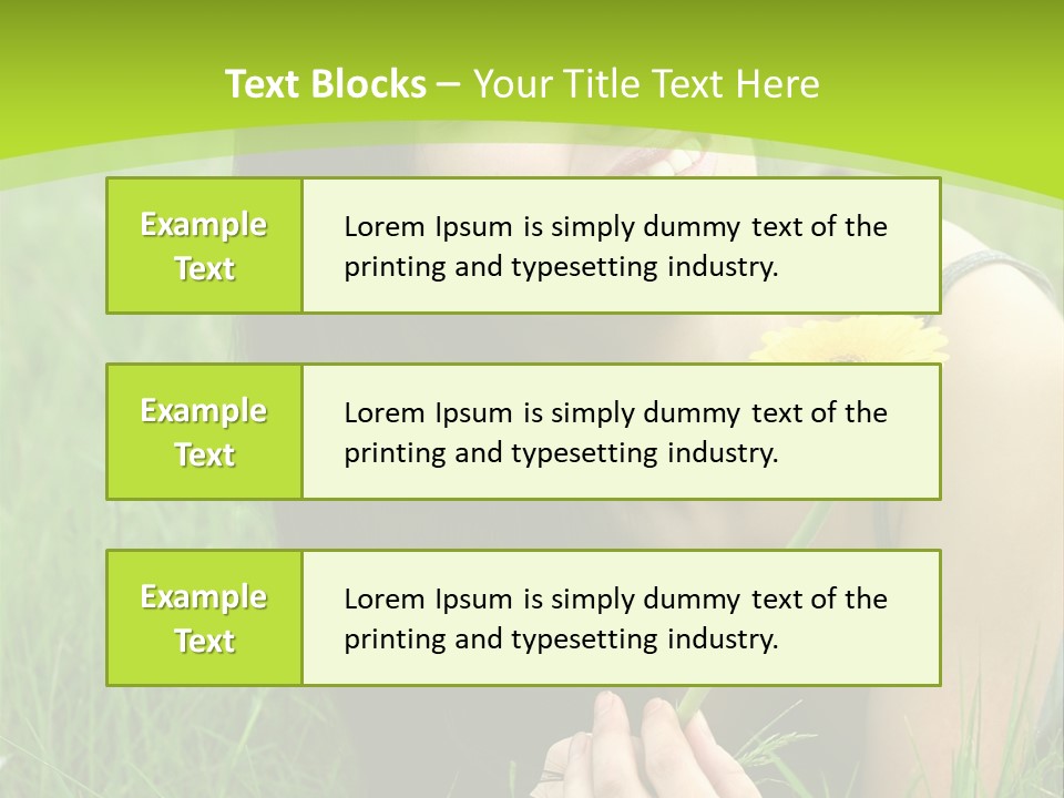 Care Y Girl PowerPoint Template