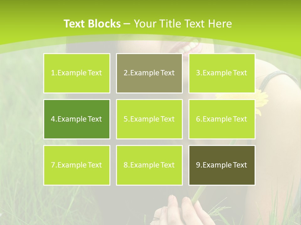 Care Y Girl PowerPoint Template