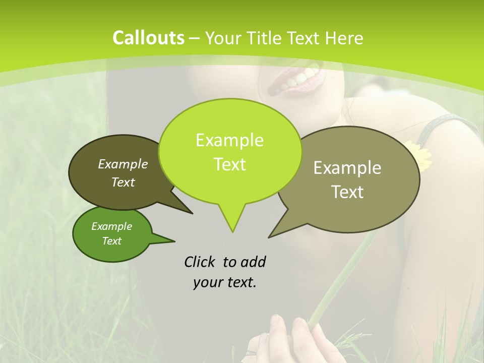 Care Y Girl PowerPoint Template