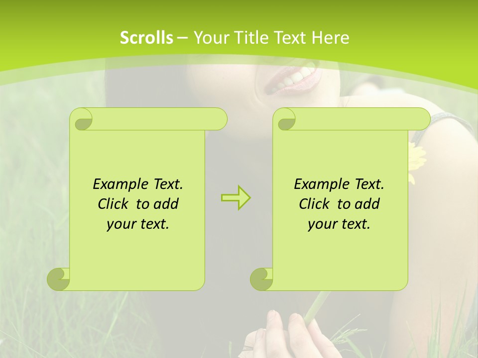 Care Y Girl PowerPoint Template