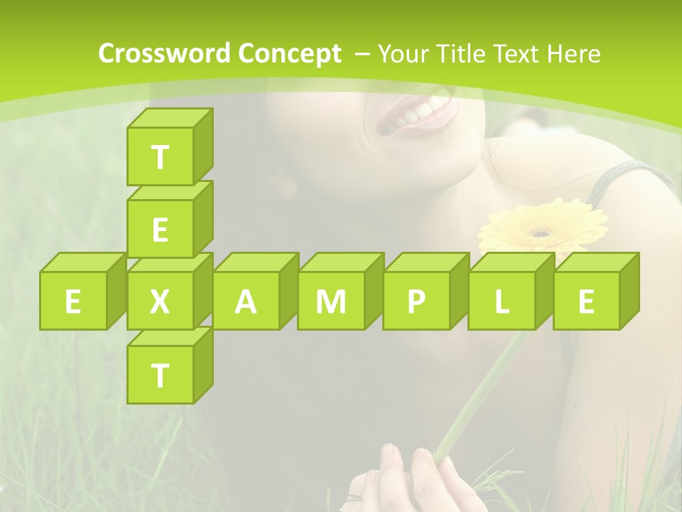 Care Y Girl PowerPoint Template