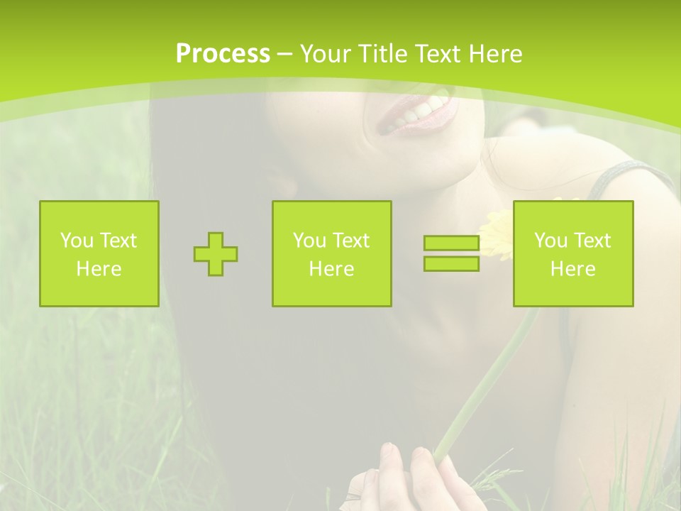Care Y Girl PowerPoint Template