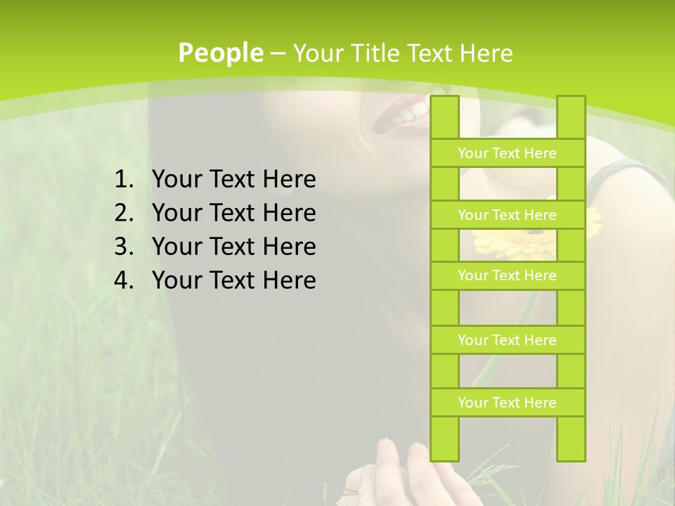 Care Y Girl PowerPoint Template