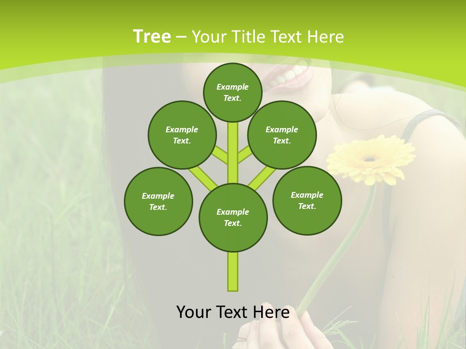 Care Y Girl PowerPoint Template