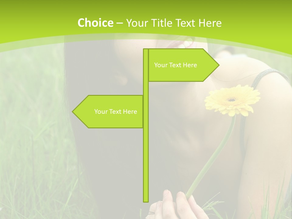 Care Y Girl PowerPoint Template