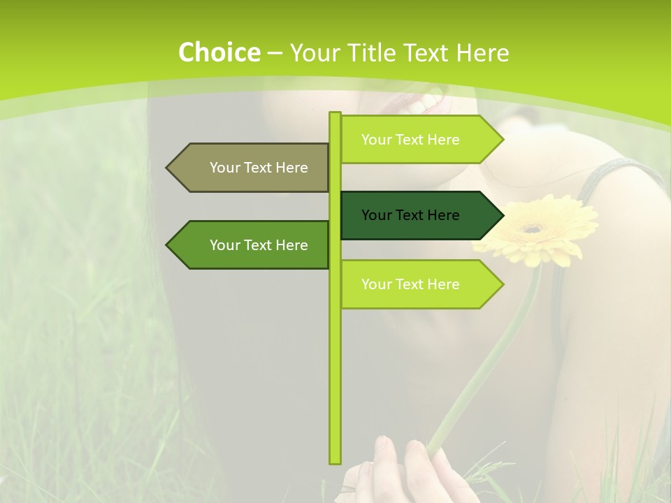 Care Y Girl PowerPoint Template