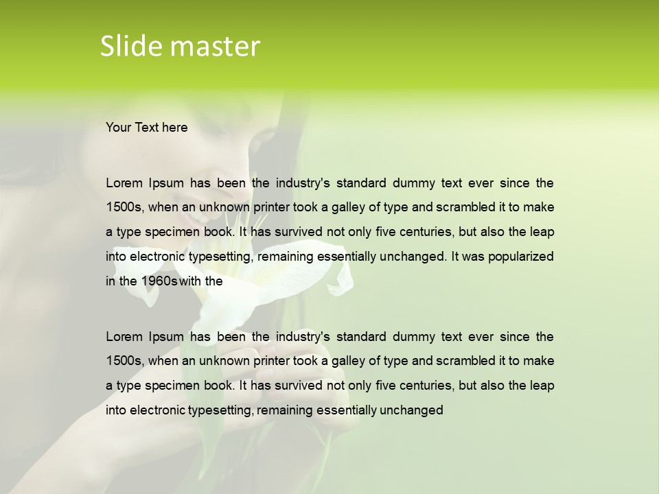 Adult Sunbeam Fun PowerPoint Template