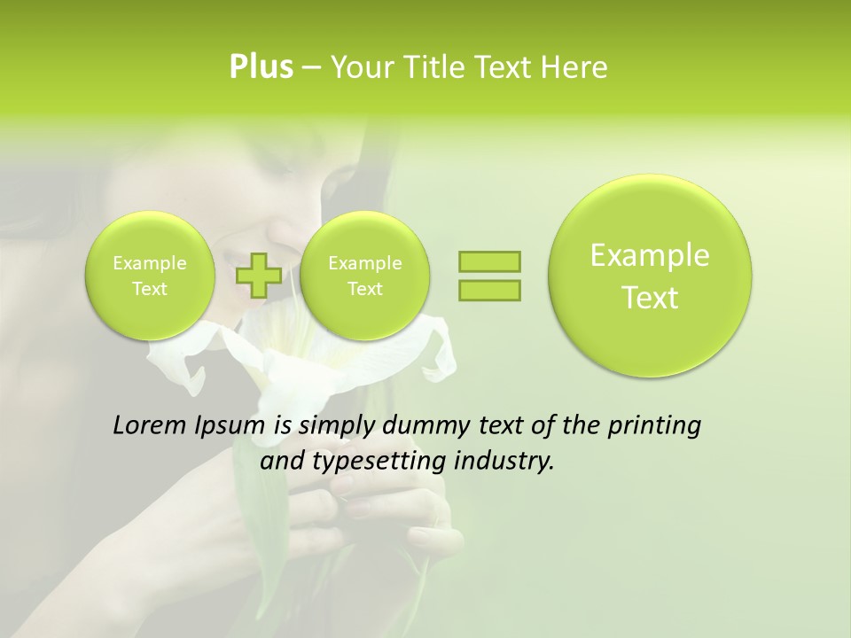 Adult Sunbeam Fun PowerPoint Template