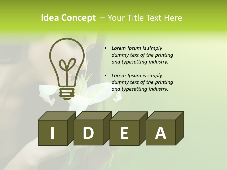 Adult Sunbeam Fun PowerPoint Template