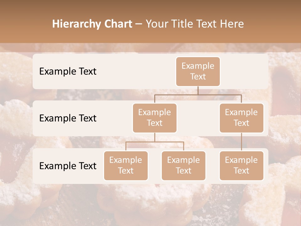 Dolcini A Forma Di Cuore PowerPoint Template