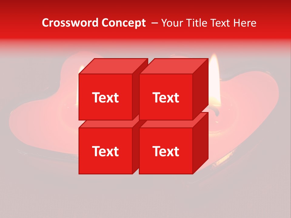 Two Candles PowerPoint Template