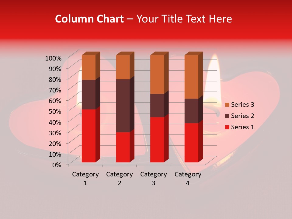 Two Candles PowerPoint Template