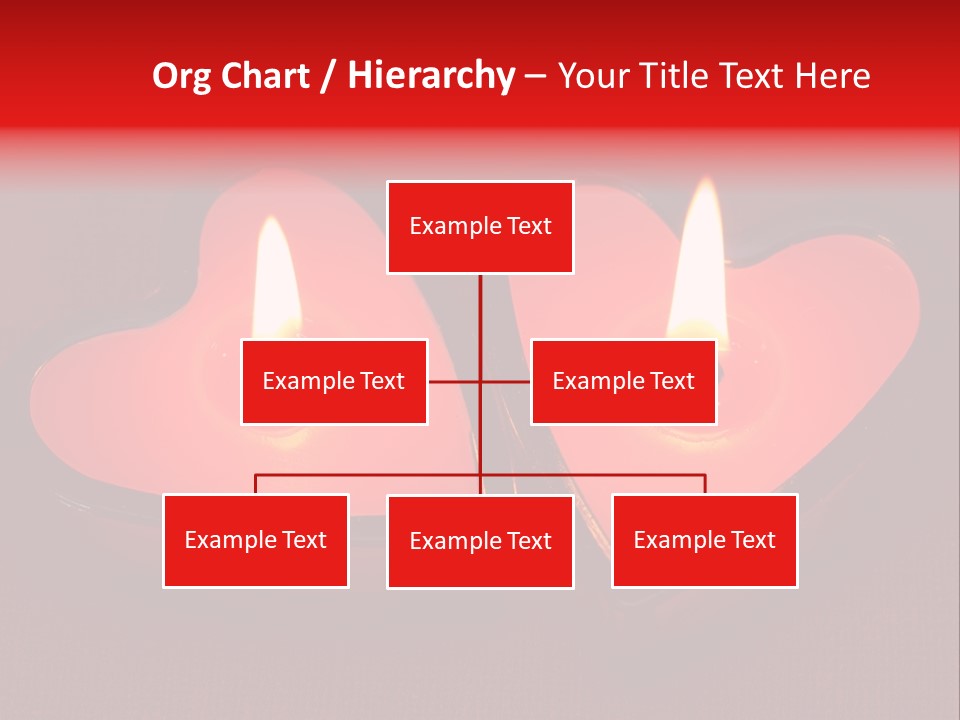 Two Candles PowerPoint Template