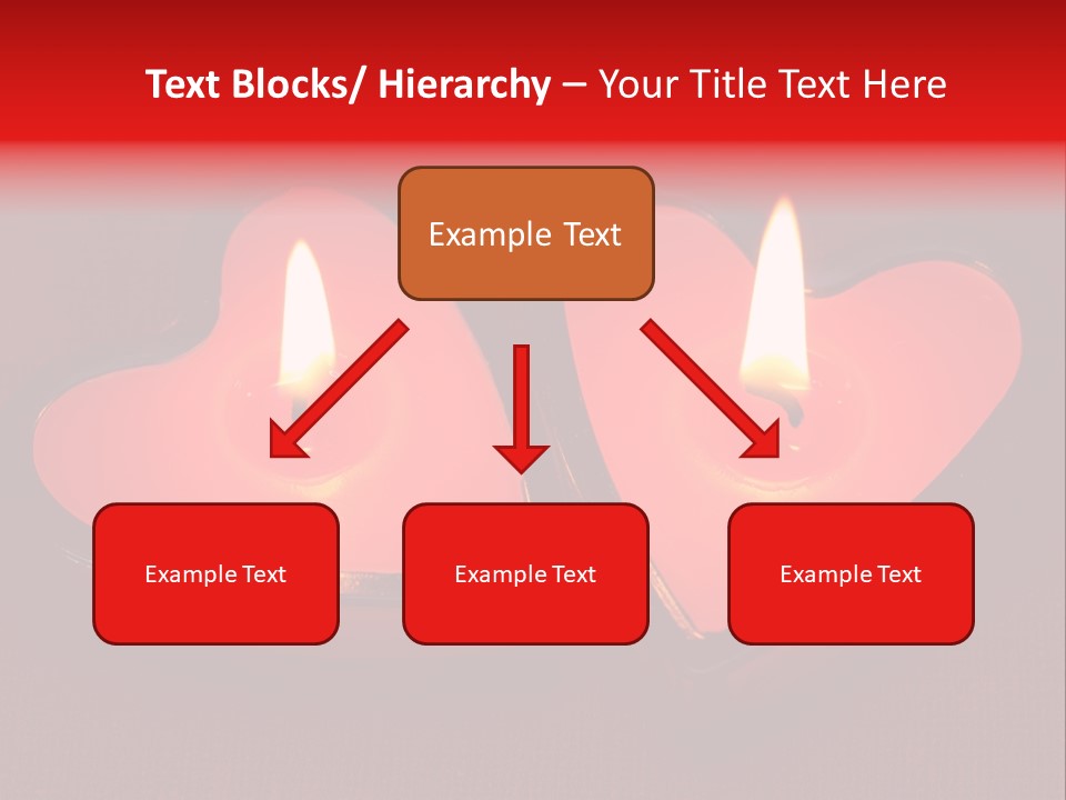 Two Candles PowerPoint Template