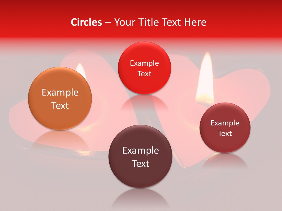 Two Candles PowerPoint Template