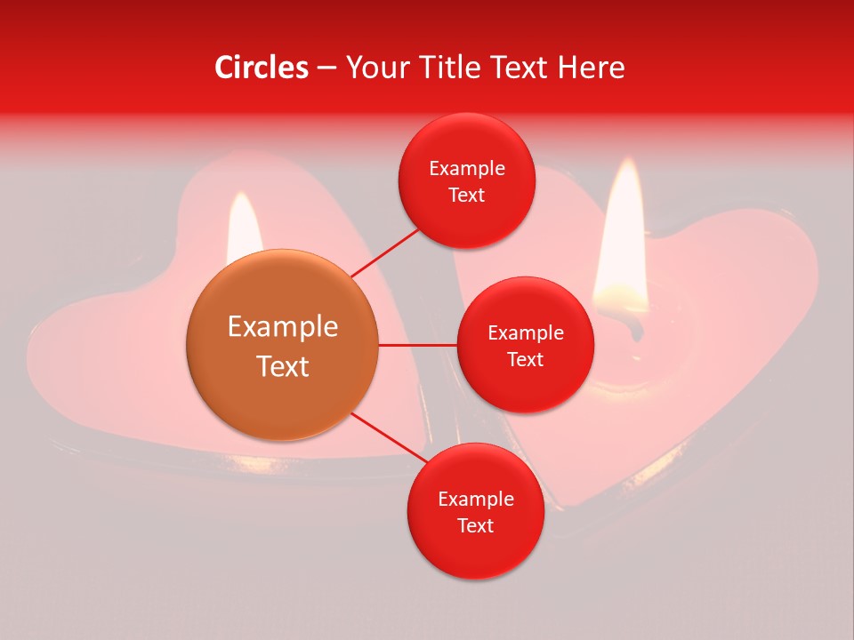 Two Candles PowerPoint Template