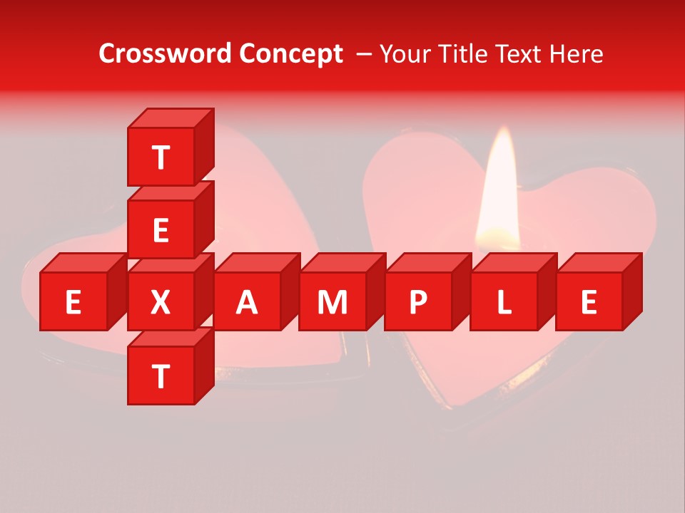 Two Candles PowerPoint Template