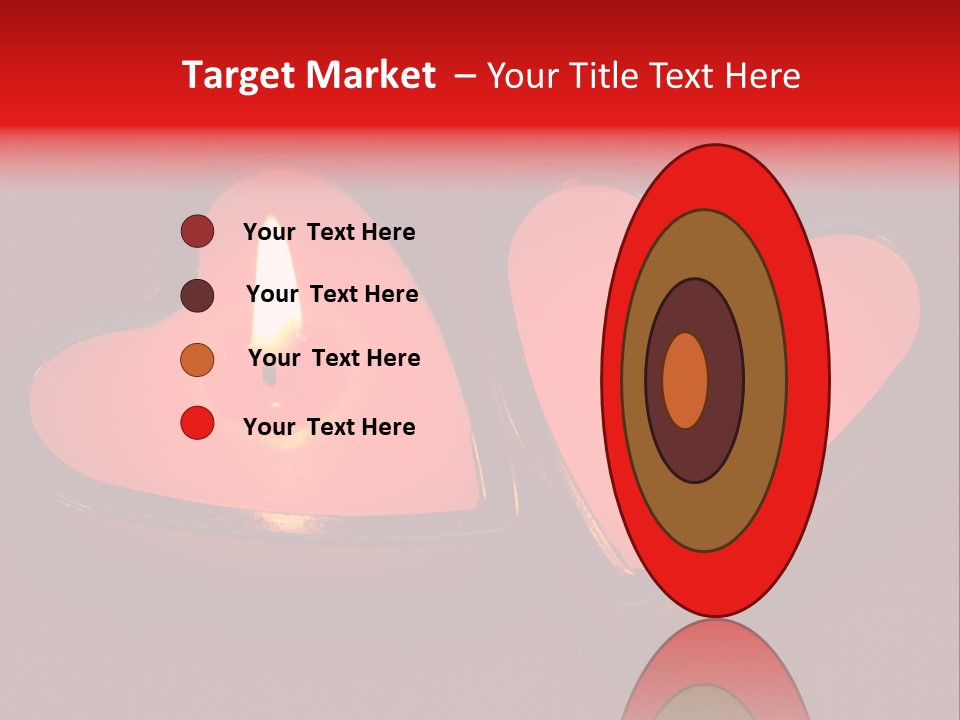 Two Candles PowerPoint Template