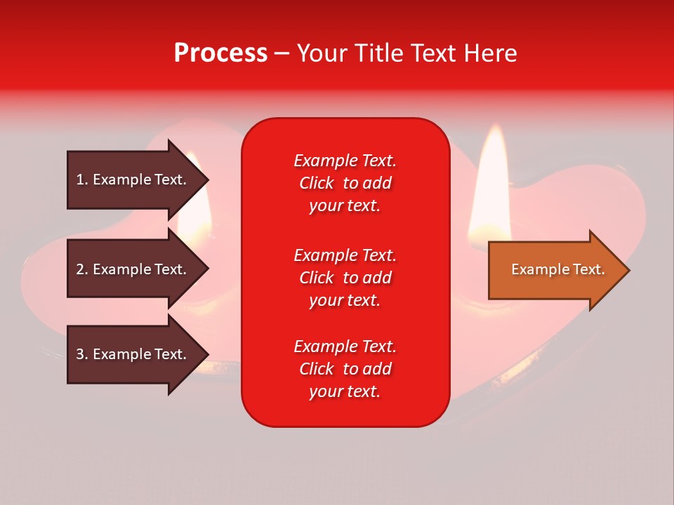 Two Candles PowerPoint Template