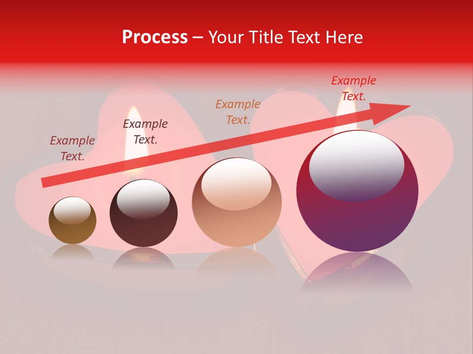 Two Candles PowerPoint Template