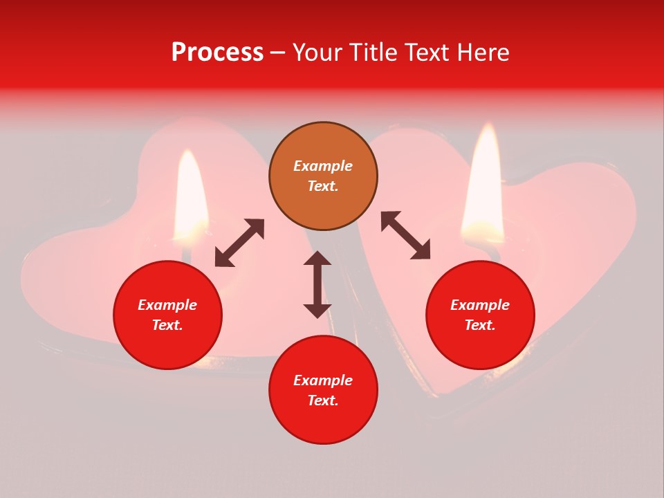 Two Candles PowerPoint Template