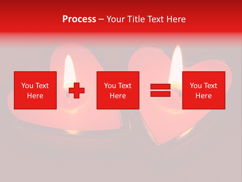 Two Candles PowerPoint Template