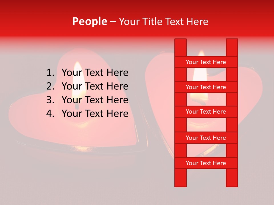 Two Candles PowerPoint Template