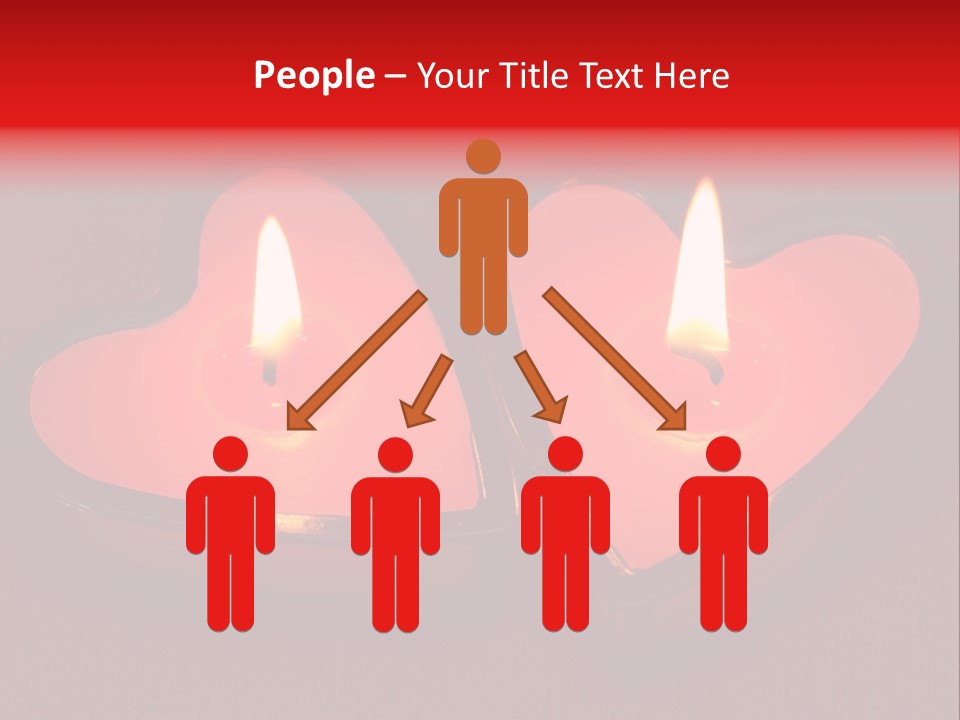 Two Candles PowerPoint Template