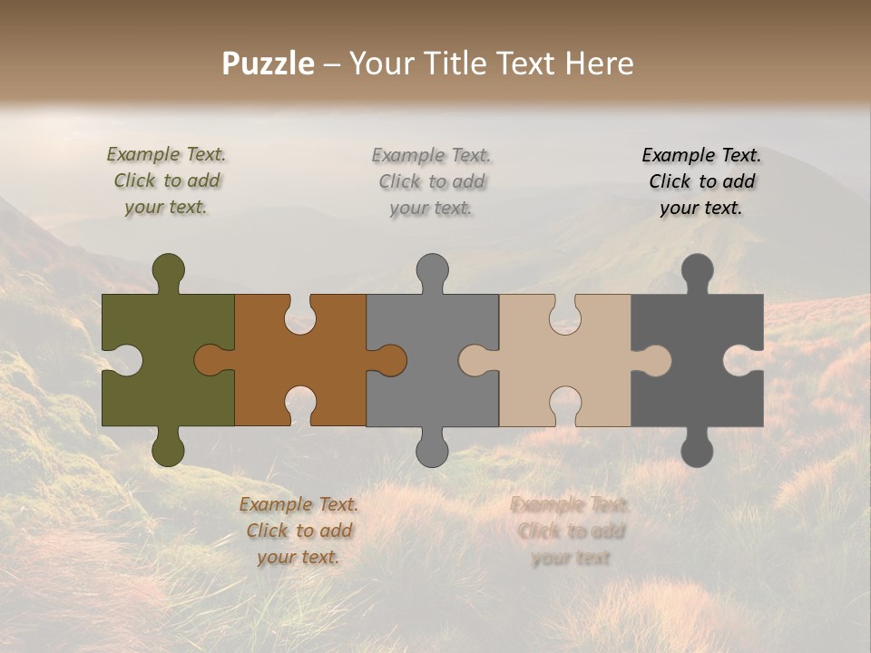 Blyznytsya Mountains Ukraine PowerPoint Template