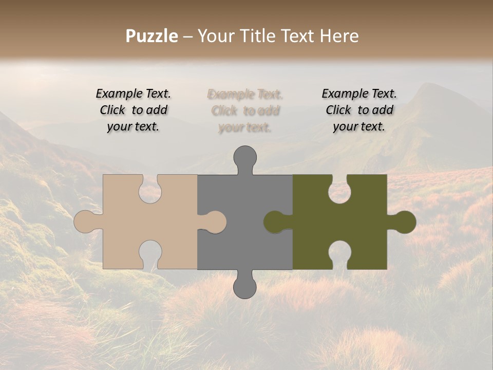 Blyznytsya Mountains Ukraine PowerPoint Template